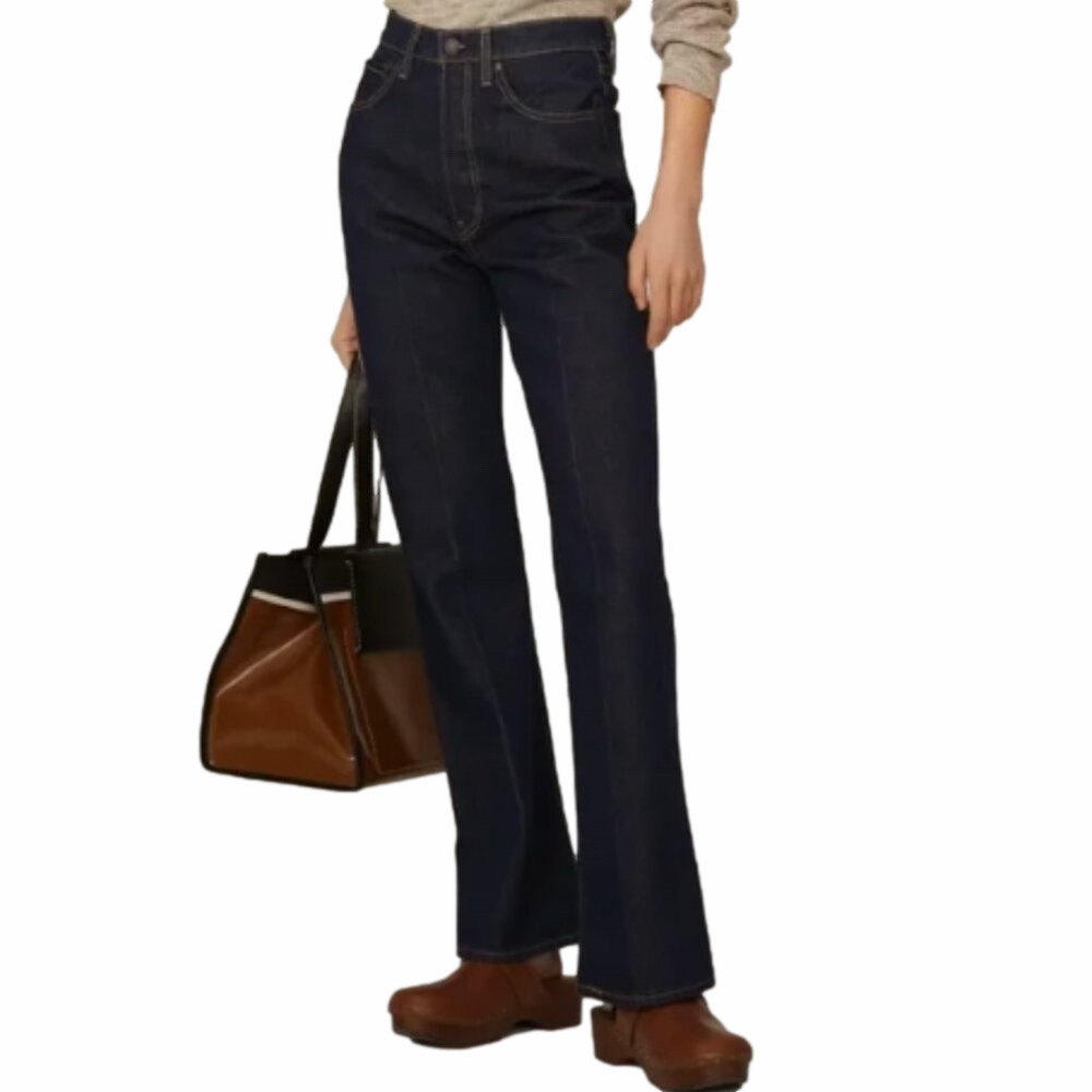 Levi's Women's Dark Blue Ribcage Boot Cut Premium Jeans New With Tags